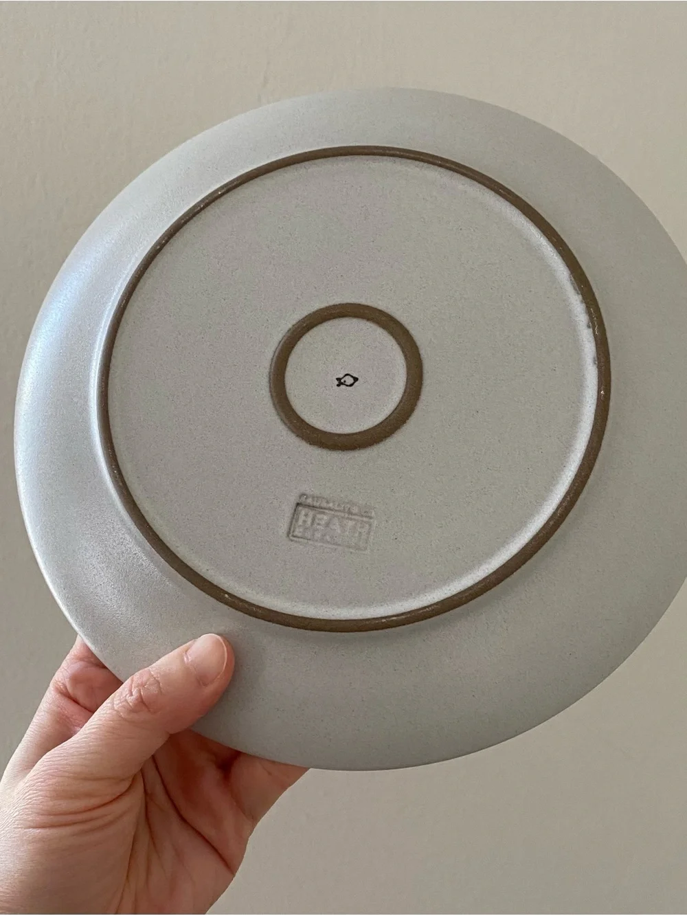 $92 Heath Ceramics Sand Color Coupe Salad Plate 8.25'' Diameter (set of 2)